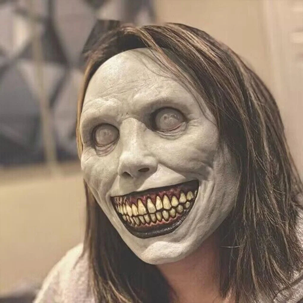 Masque d’Halloween effrayant Démons souriants Masques d’horreur Le mal Cosplay Accessoires Fête Mascarade Masque d’Halloween Accessoire de vêtements Masque d’Halloween effrayant Démons souriants Masques d’horreur Le mal Cosplay Accessoires Fête Mascarade Masque d’Halloween Accessoire de vêtements