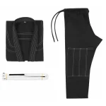Bjj Kimono Gi Jiu-jitsu brésilien Gi pour hommes et femmes adultes sans Blet