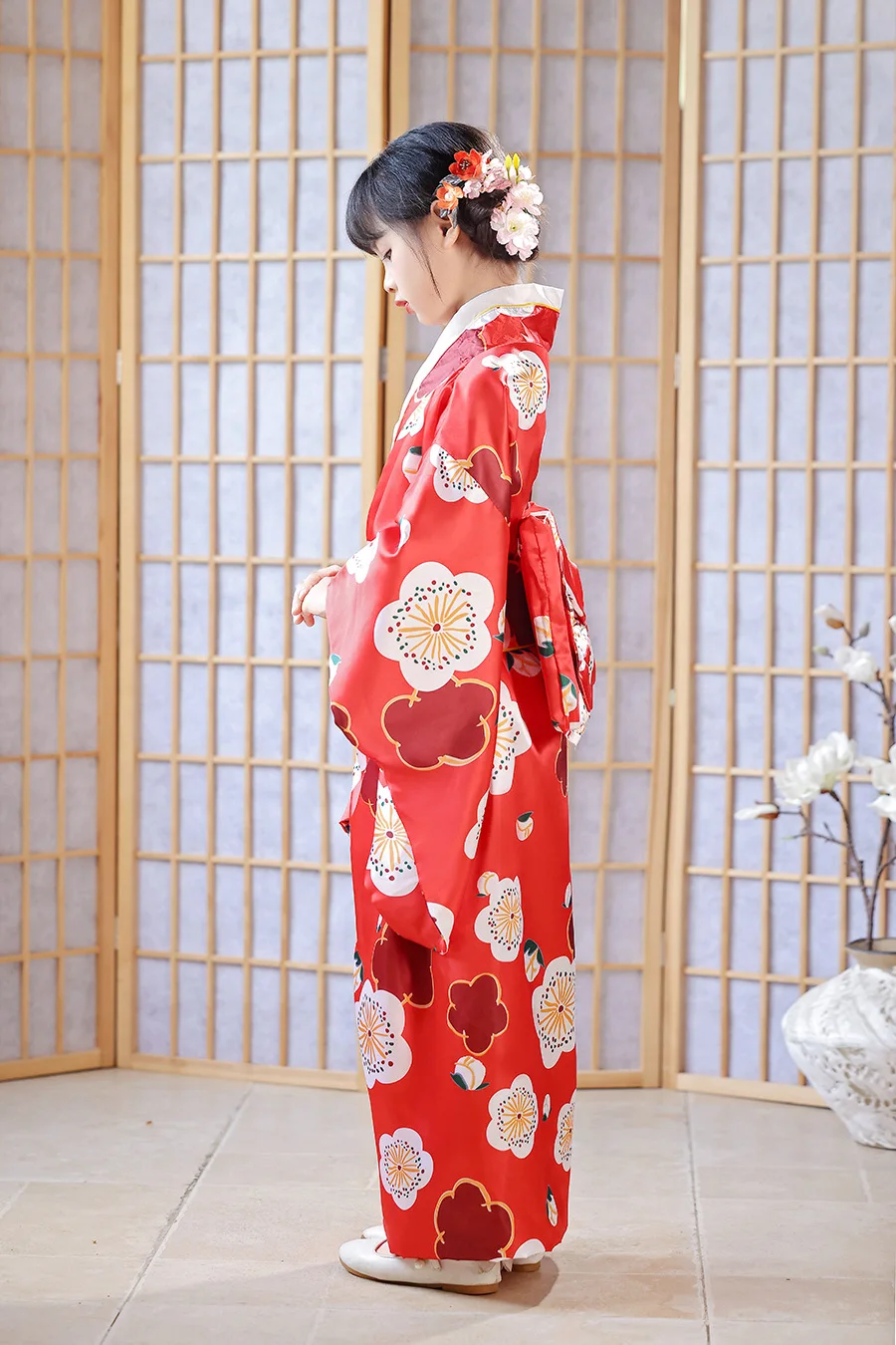 kimono japonais yukata geisha pour enfants, robe de soirée, kimono traditionnel vintage avec obi, nouveauté, costume de cosplay pour filles, peignoir kimono japonais yukata geisha pour enfants, robe de soirée, kimono traditionnel vintage avec obi, nouveauté, costume de cosplay pour filles, peignoir