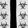 y2k blanc sexy sous culture graffiti punk imprimé chaussettes longues sur les cuisses hautes y2k cosplay chaussettes mignonnes kawaii