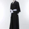 costume de blanchiment anime kurosaki ichigo cosplay pour hommes, kimono traditionnel japonais pour adultes, spectacle de spectacle, rôle fantaisie
