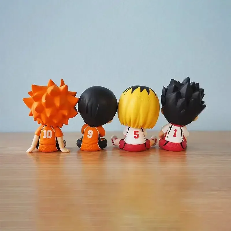 2025 personnages d'anime japonais haigui kageyama tobio et hinata shoyo assis côte à côte ensemble de modèles en pvc mignon 2025 personnages d'anime japonais haigui kageyama tobio et hinata shoyo assis côte à côte ensemble de modèles en pvc mignon