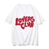 niall horan lovers club t shirt à manches courtes pour hommes et femmes, streetwear unisexe en coton, col rond, Été, harajuku, nouveau