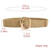 49me belt taille tissée pour femmes simple bohemian styles belon cincher cinger parfait pour les jupes les robes fête