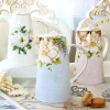 Théière européenne en porcelaine osseuse, ensemble de tasses à thé anglais de l’après-midi, cafetière en porcelaine de haute qualité, bouilloire résistante à la chaleur, 1000ml Théière européenne en porcelaine osseuse, ensemble de tasses à thé anglais de l’après-midi, cafetière en porcelaine de haute qualité, bouilloire résistante à la chaleur, 1000ml