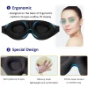 masque pour les yeux pour dormir, coupe profilée 3d, bandeau pour les yeux, moulé concave, nuit, lumière extérieure, femmes et hommes