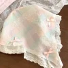 foulard triangulaire rétro coréen en dentelle, couleur unie, tendance, couvre chef élégant pour femmes et filles, bijoux y2k, bandana ins, 2024