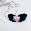 pinces à cheveux gothiques, croix, cœur, aile d'ange, épingles à cheveux esthétiques y2k, barrettes harajuku, accessoires