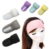 Bandeaux larges réglables pour femmes, bandeau de maquillage, lavage du visage, cosmétique, sauna, accessoires de maquillage pour dames