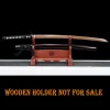 katana de samouraï japonais, épée en bois, saya en bois, épée d'entraînement iaito, épées, type ac, bambou tsuba, peut être personnalisé