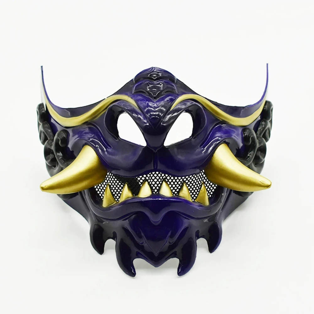 halloween japonais samouraï fantôme diable masque halloween diable guerrier jeu de rôle horreur diable guerrier prajna tueur masque épais halloween japonais samouraï fantôme diable masque halloween diable guerrier jeu de rôle horreur diable guerrier prajna tueur masque épais