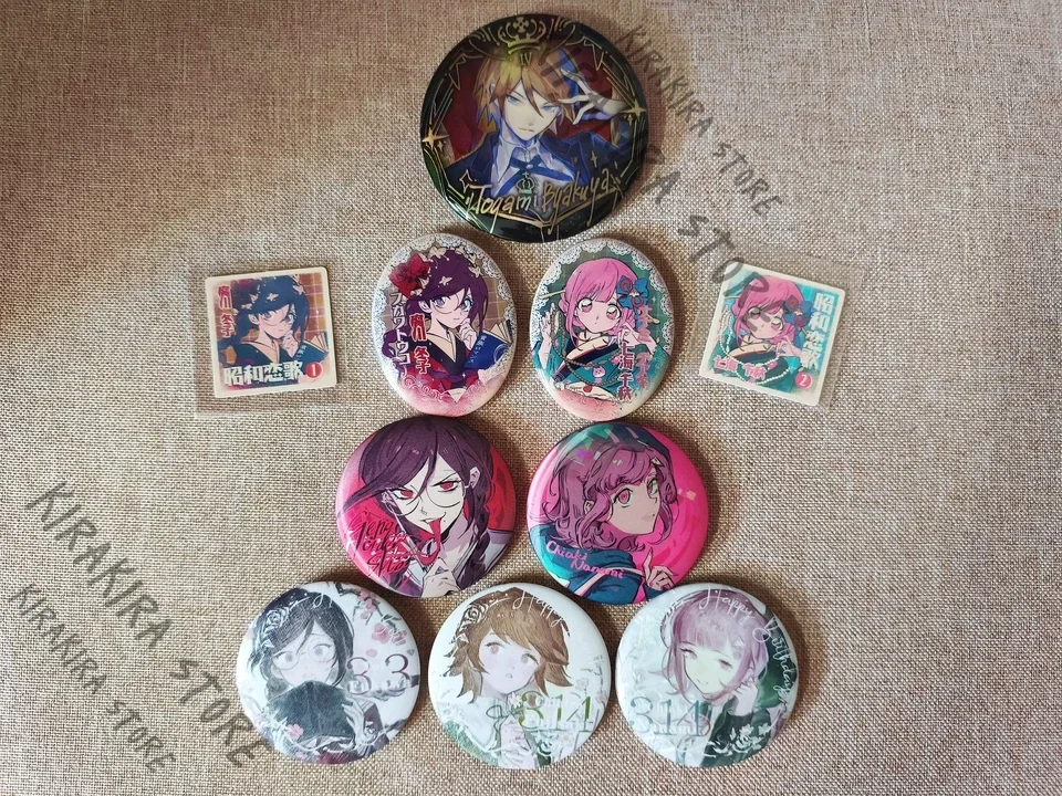 danganronpa korekiyo shinguji kazuichi souda tanaka gandamu enoshima junko ishimaru kiyotaka cosplay grille badge emblème décor danganronpa korekiyo shinguji kazuichi souda tanaka gandamu enoshima junko ishimaru kiyotaka cosplay grille badge emblème décor
