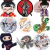 Autocollant d’art de dessin animé de poisson Koi japonais avec des vagues, dessins divins, fleurs de poisson Koi japonais cool, décalcomanie de vagues, samouraï du Japon Autocollant d’art de dessin animé de poisson Koi japonais avec des vagues, dessins divins, fleurs de poisson Koi japonais cool, décalcomanie de vagues, samouraï du Japon