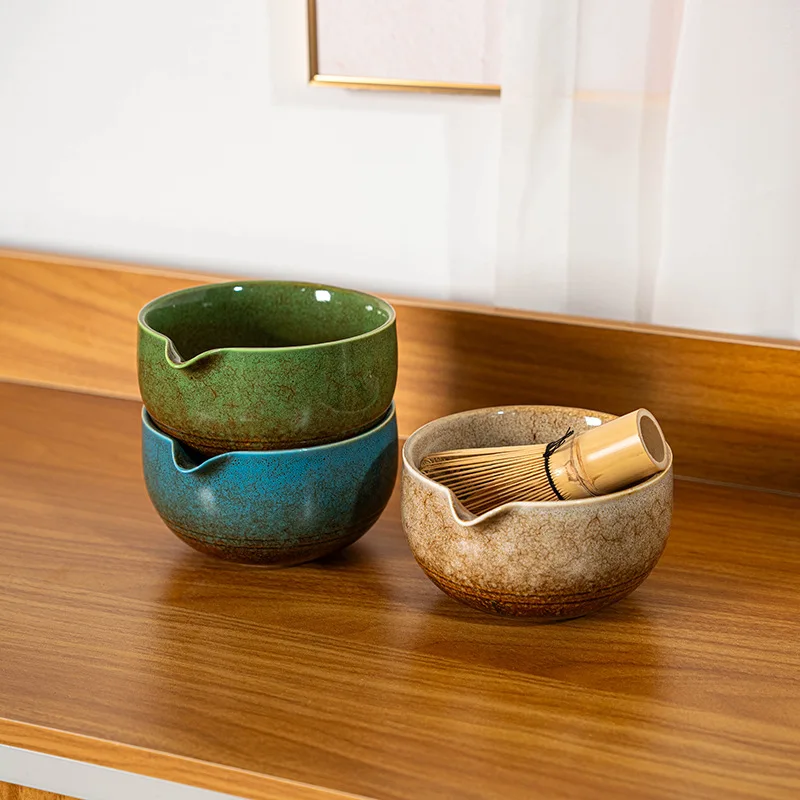 service à thé matcha japonais 8 pièces, bol avec bec verseur, support de fouet en céramique, kit de cerimonie matcha fait à la main pour la cerimonie du thé japonais service à thé matcha japonais 8 pièces, bol avec bec verseur, support de fouet en céramique, kit de cerimonie matcha fait à la main pour la cerimonie du thé japonais