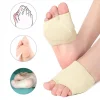 coussinets métatarsiens pour femmes et hommes, coussinet pour l'avant pied, soulagement de la douleur, semelles intérieures, demi chaussette, support, coussin de pied en gel doux, 2 pièces