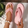 tongs ultra légères élégantes pour femmes – sandales douces d'intérieur et d'extérieur – parfaites pour la plage, la piscine et les vacances – séchage rapide