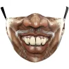 masque facial extérieur unisexe pour adultes, masque buccal anti poussière, masques de protection 3d réutilisables, masques de fête