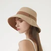 chapeau seau de soleil d'extérieur japonais pour femmes et filles, chapeau de pêche à large bord, protection upf 50 +, casquette de plage bob sombreros