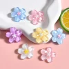 cabochons à dos plat en résine pour épingle à cheveux, scrapbooking, bricolage, bijoux, artisanat, accessoires de décoration, clair, aucune fleur, 10 pièces