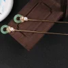 Épingle à cheveux en jade fleur, outil de conception de coiffure, épingle à cheveux de style ancien, couvre chef de style chinois, couvre chef ancien, bâtons de cheveux hanfu