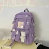 sac à dos esthétique pour filles japonaises, sacs d'école mignons pour étudiantes adolescentes, poches pour femmes, sac à dos pour ordinateur portable harajuku