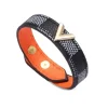 bracelet médiéval viking renaissance, en faux cuir, motif à carreaux, accessoires rétro pour adultes, accessoires de personnages