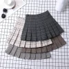 jupe d'été pour femmes, vêtements de style coréen, preppy pour filles, chic et élégant, esthétique, ligne a, mini jupe plissée à carreaux, 2023