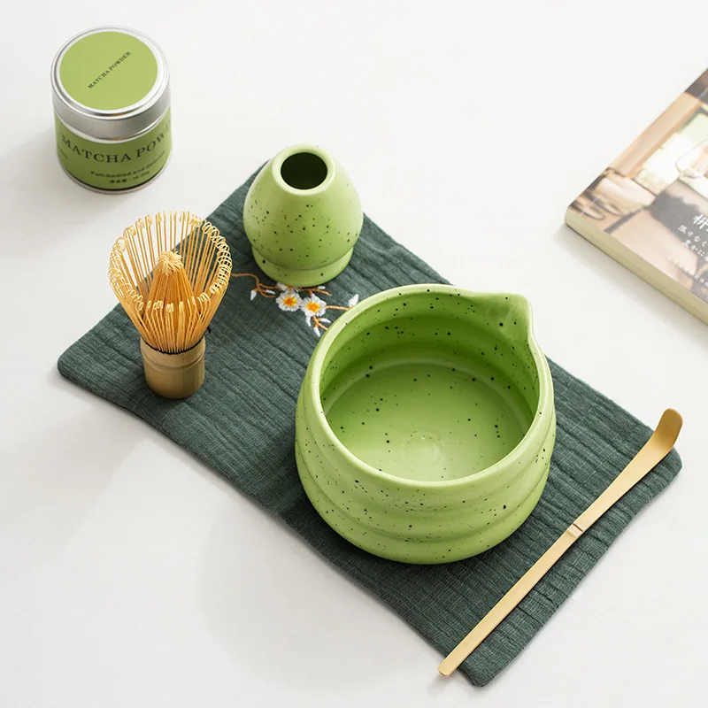 2025 ensemble matcha 6pc bol vert japonais pot de poudre de thé bec bol boîte cadeau fouet en bambou outils de cérémonie meilleur vendeur kit matcha 2025 ensemble matcha 6pc bol vert japonais pot de poudre de thé bec bol boîte cadeau fouet en bambou outils de cérémonie meilleur vendeur kit matcha
