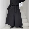 hommes hakama harajuku kimono samouraï pantalon hommes décontracté pantalons larges hommes style chinois hanfu tang pantalon mâle kendo uniformes