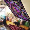 tapisserie mandala indien pour la décoration intérieure, mode psychédélique, hippicopter, chambre à coucher, salon, 95x73cm, 150x100cm, 150x130cm, 200x150cm