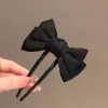 ensemble de pinces à cheveux chic en forme de u avec nœud de style coréen, barrettes updo élégantes pour femmes, accessoires pour cheveux à usage quotidien, embellissements