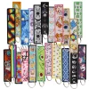 Porte-clés avec étiquette brodée Sakura prédire pour femme, porte-clés japonais, aucune fleur, voiture, mode, bijoux, accessoires, cadeaux, 1PC