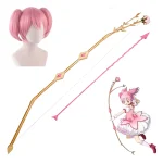 Kaname Madoka Cosplay arc flèche Rose Armarmes jouet accessoires Puella Magi Madoka Magica uniforme accessoire Halloween fête de noël