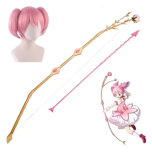 Kaname Madoka Cosplay arc flèche Rose Armarmes jouet accessoires Puella Magi Madoka Magica uniforme accessoire Halloween fête de noël