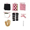costume de cosplay anime kamado nezuko, tueur de démons kimetsu no yaiba, kimono haori, perruque sabots, costume pour enfants et adultes