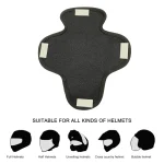 Doublure de casque de moto, Anti-transpiration, rafraîchissante, respirante, absorbe la goutte de la sueur, coussin intérieur de casque réutilisable et lavable