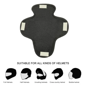 Doublure de casque de moto, Anti-transpiration, rafraîchissante, respirante, absorbe la goutte de la sueur, coussin intérieur de casque réutilisable et lavable