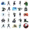 naruto 50/pcs hatake kakashi autocollants japonais anime étanche décoration bagages ordinateur portable autocollants