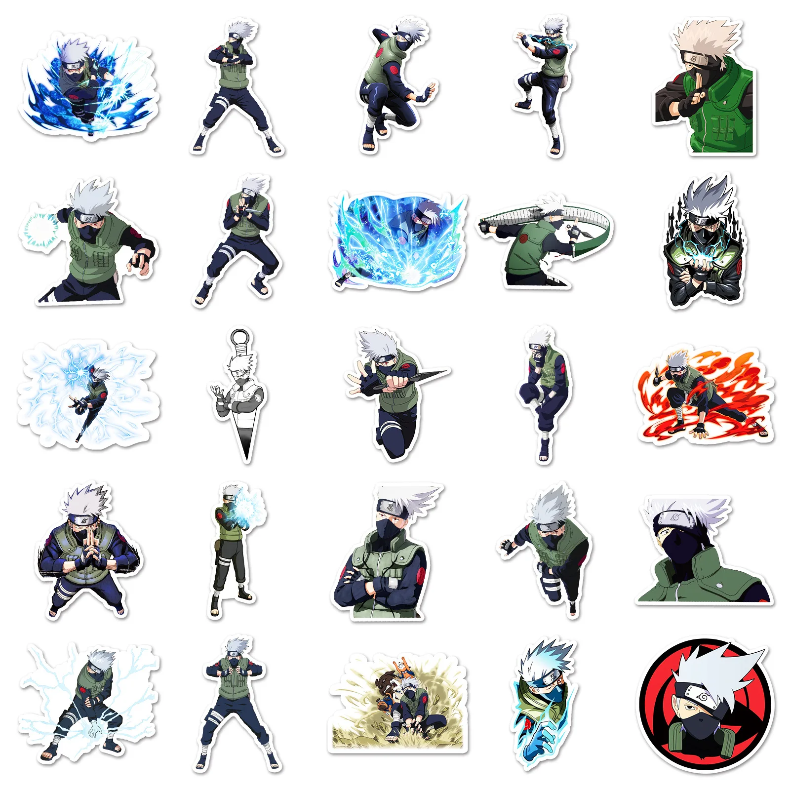 naruto 50/pcs hatake kakashi autocollants japonais anime étanche décoration bagages ordinateur portable autocollants naruto 50/pcs hatake kakashi autocollants japonais anime étanche décoration bagages ordinateur portable autocollants