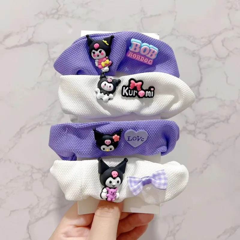 4 pièces/ensemble kawaii bandes de cheveux pour les filles mignon dessin animé bandeaux élastiques porte queue de cheval accessoires de cheveux coffret cadeau 4 pièces/ensemble kawaii bandes de cheveux pour les filles mignon dessin animé bandeaux élastiques porte queue de cheval accessoires de cheveux coffret cadeau
