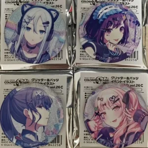 Badge d&rsquo;anime Yoisaki Kanade, Image de personnage, broche ronde, ornement de sac Ita, accessoires mignons, SHINONOME ENA