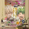 Tapisserie bohème suspendue, dessin animé classique My Hero Academia Kaminari Denki, pour salon, maison, dortoir, tapisserie japonaise