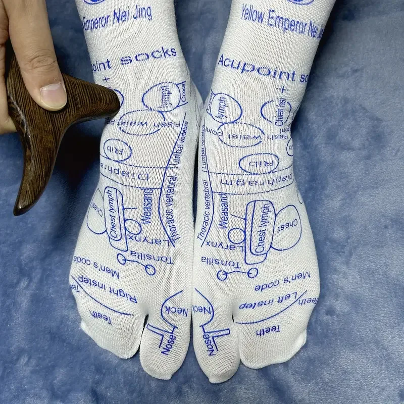 massage des pieds chaussettes d'acupression massage de physiothérapie soulager les pieds fatigués chaussettes de réflexologie chaussettes de point de pied illustration anglaise massage des pieds chaussettes d'acupression massage de physiothérapie soulager les pieds fatigués chaussettes de réflexologie chaussettes de point de pied illustration anglaise