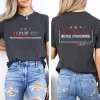 charlie kirk chemise patriotique américain hommage coton imprimé graphique vintage confortable unisexe streetwear t shirt à manches courtes