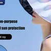Chapeau de soleil d’été à double usage pour femmes, casquette de voyage en plein air, Protection UV, chapeau de plage de mer, visière à large bord Chapeau de soleil d’été à double usage pour femmes, casquette de voyage en plein air, Protection UV, chapeau de plage de mer, visière à large bord