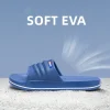 pantoufles pour hommes sandales de plage d'été confortables femmes diapositives de salle de bain antidérapantes chaussures d'extérieur couples tongs d'intérieur eva appartements