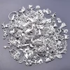 chat porte bonheur mignon, mélange aléatoire, pendentif en alliage de couleur argent antique, boucles d'oreilles, breloques pour la fabrication de bijoux, bracelets, accessoire matériel