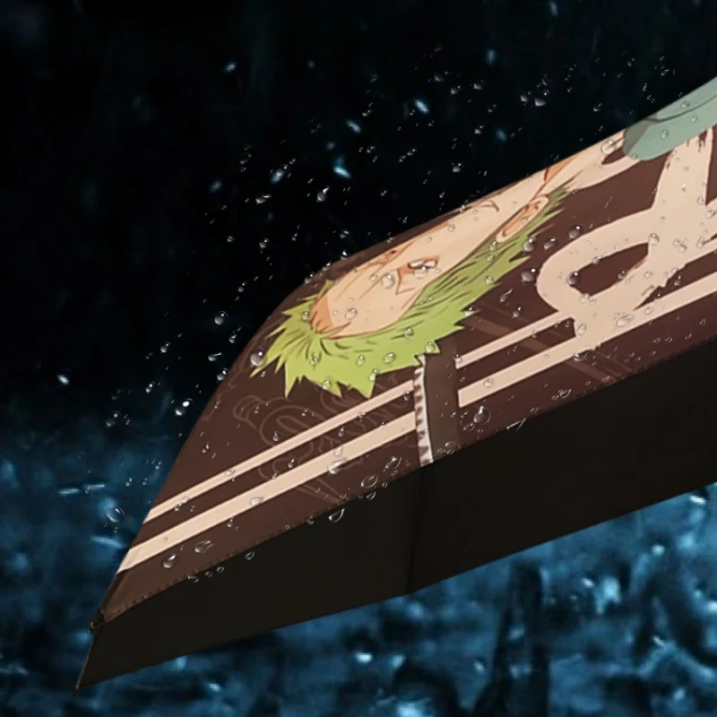 demon slayer kokushibo katana parapluie 3 plis kimetsu no yaiba tanjirou anime épée parapluie portable coupe vent équipement de pluie demon slayer kokushibo katana parapluie 3 plis kimetsu no yaiba tanjirou anime épée parapluie portable coupe vent équipement de pluie