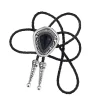 grands totems bolo cravate totems cravate pour chemise jeans collier occidental tressé