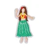 patchs de broderie de paysage tropique pour filles, appliques de style hawaïen, badges de vie de surf de plage adhésifs, étiquette de rentabilité ha, autocollants en tissu